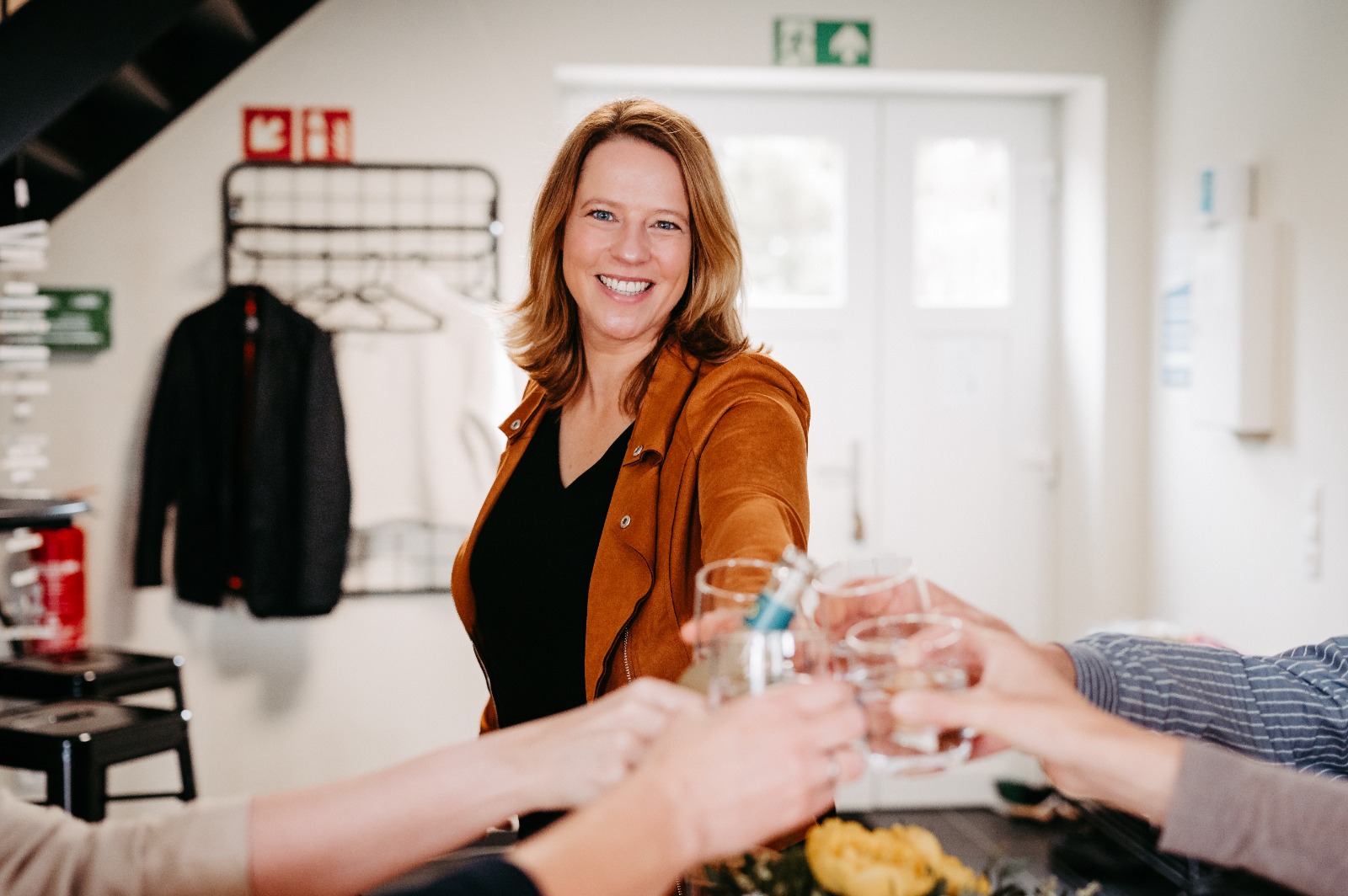 Darauf stoßen wir gerne an!